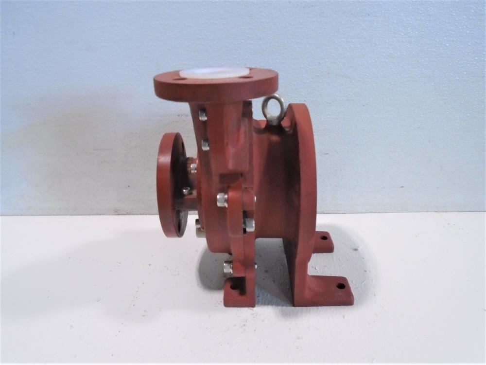 Magnatex 2" x 1-1/2" x 6" ETFE Centrifugal Pump #MER-50-F-E3-2-HB, 70 GPM